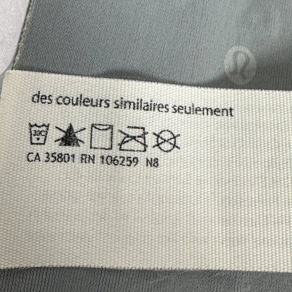 Lululemon Energy Bra High Support Rhino Grey Size‎ 34 DDD Supportive Sports 2021 - Picture 6 of 12